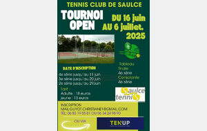 TOURNOI OPEN 